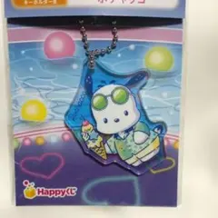 サンリオキャラクターズ ナイトプール 　ポチャッコ　 アクリルキーホルダー