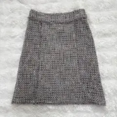 美品　Theory ウールツイードスカート　S