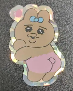 おぱんちゅうさぎ キラキラステッカー シークレット