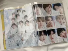 SnowMan雑誌の切り抜き