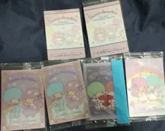 サンリオ リトルツインスターズ キキララ ウエハースカード6枚＆キーホルダー
