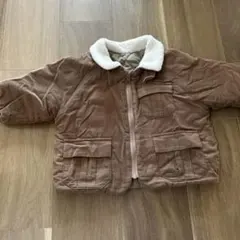 コーデュロイ ジャケット 80サイズ ブラウン