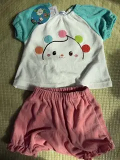 いないいないばぁっ！　ぽうぽ　Tシャツとショートパンツセット