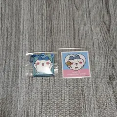 即日発送 ちいかわ ハチワレ ラバマスグミ4 ＆ シールセット【おまけ付き】