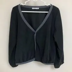 早い者勝ち送料込み黒 Vネックセーター半額