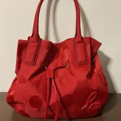 ☆開店セール☆ 新品未使用 美品 アニエスベー レザー×ナイロン ロゴバッグ③