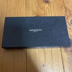 HERMOSURA ITALY 長財布 ブラック　訳あり