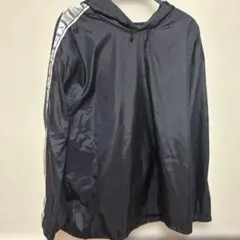 PUMA フード付きナイロンジャケット ブラック L～XL