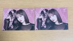 ウォンジョンヨ　TWICE モモ　トレカ　2枚