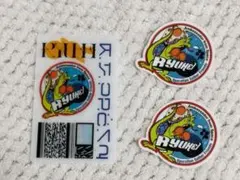 BE:FIRST 2:BE リュウヘイ ステッカー 2枚 クリアカードセット