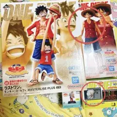 ルフィ　B賞　E賞　F賞　ラストワン賞　4点セット