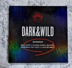 BTS DARK&WILD　CD