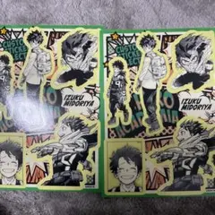 僕のヒーローアカデミア ヒロアカ カスタムステッカーコレクション 緑谷
