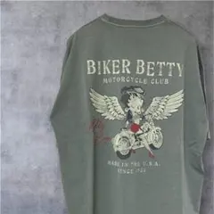 【美品】ベティブープ 95周年Tシャツ L BETTYBOOP ピグメント加工