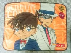 ジョージア 名探偵コナンオリジナルブランケット コナン、怪盗キッド 非売品　希少
