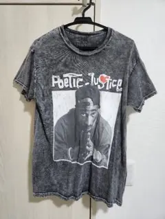 Poetic Justice Tシャツ Mサイズ グレー系