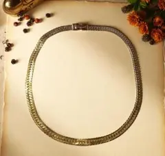 アメリカ　ヴィンテージ　Monet　モネ　ゴールド　ネックレス　チェーン