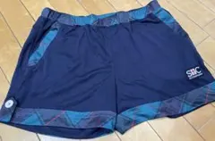 【美品】セントクリストファー ショートパンツ チェック柄 ネイビーのサムネイル