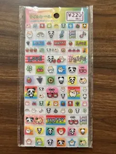 タイルシール ハムスター&パンダ
