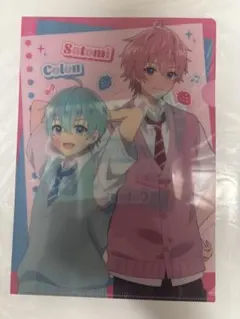 すとぷり クリアファイル さとみ＆ころん