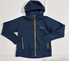 140サイズ　 mont-bell モンベル　トレールアクションパーカ　紺