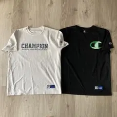 Champion⭐︎Tシャツセット ホワイト ブラック　S