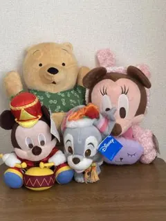ディズニー ぬいぐるみ 4点セット