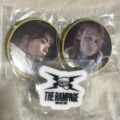 ランペ　ガチャ　山本彰吾　龍　缶バッチ　バッグカスタムバッジ