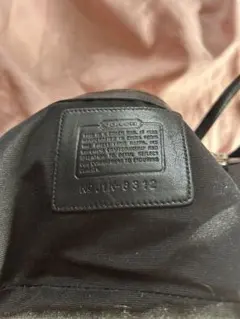 COACH レザー ショルダーバッグ ブラックのサムネイル