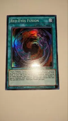 ◆英語 真紅眼融合 スーパー CORE-EN059 遊戯王 レッドアイズ ①◆