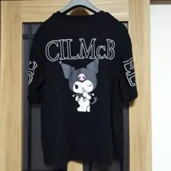 大きいサイズクロミセシルマクビーコラボ ブラック 半袖Tシャツ