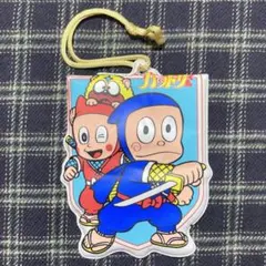 忍者ハットリくん キーホルダー ピンバッジ 藤子不二雄 昭和レトロ レア 希少