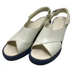 【極美品】カンペール (24) サンダル カイラ ストラップ 本革 レザー 希少のサムネイル