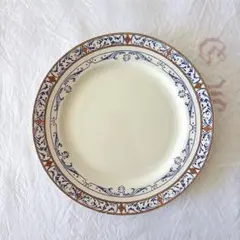 お値下げ］リモージュ製 青い大皿 金彩 31cm 2枚 - メルカリ