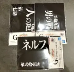 一番くじ 新世紀 エヴァンゲリオン 30th G賞 クリアファイル セット
