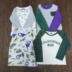 西松屋他 長袖カットソー 110