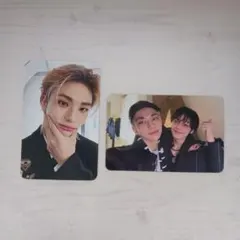 Stray Kids ヒョンジン・アイエン フォトカード2枚セット