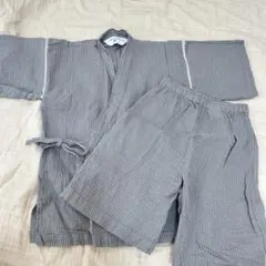 KIMONOMACHI 甚平 グレー 120