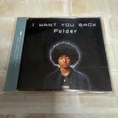 【帯付】 Folder I WANT YOU BACK 三浦大知