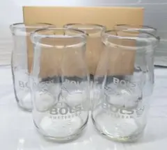 BOLS ミルク瓶風 グラス 300ml×5個 BOLS AMSTERDAM