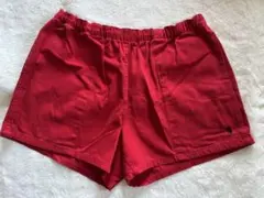 ８０’s ポロ　ラルフローレン　ショートパンツ　レッド