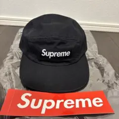 Supreme ミリタリー キャップ ブラック ジェットキャップ コットン kse990.jpg