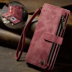 iPhone 16 pro レザーケース お財布付き　手帳型