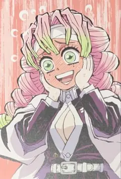 ☆ 鬼滅の刃　全集中展　幕間画ポストカード　甘露寺蜜璃②