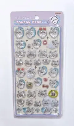 「国内正規品」ボンボンドロップシール　ちいかわ モモンガ