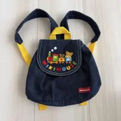 ミキハウス デニムリュック