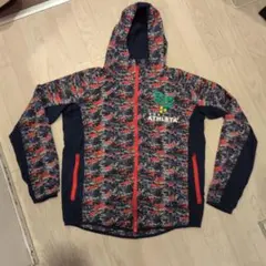 ATHLETA 迷彩柄 フード　ピステ　フルジップ　ウィンドブレーカー　L