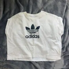 adidas トレフォイルロゴ 半袖Tシャツ ホワイト
