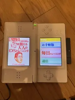 ジャンク　ニンテンドー DS Lite クリスタルホワイト　おまけ付き
