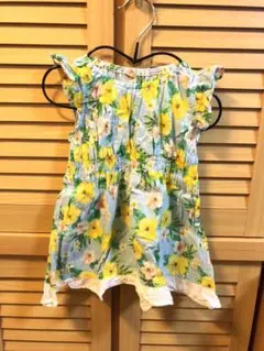 ワンピース＊花柄ワンピース＊90センチ